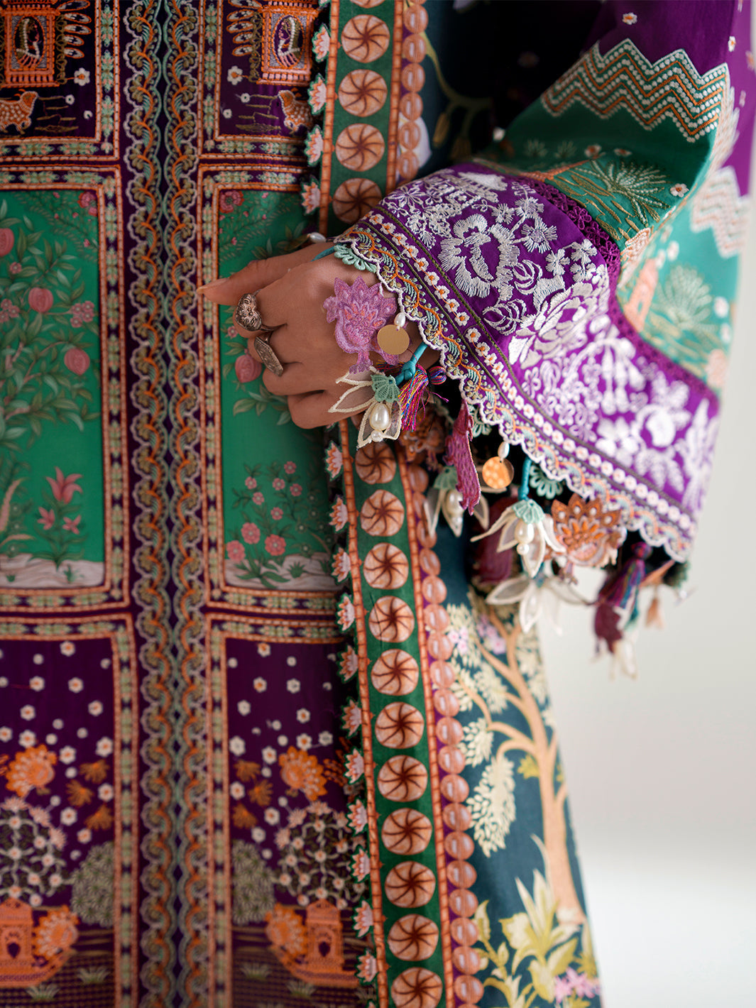 Bin Ilyas Amour Luxury Lawn '26 – 186-A – Unstitched 3 Piece