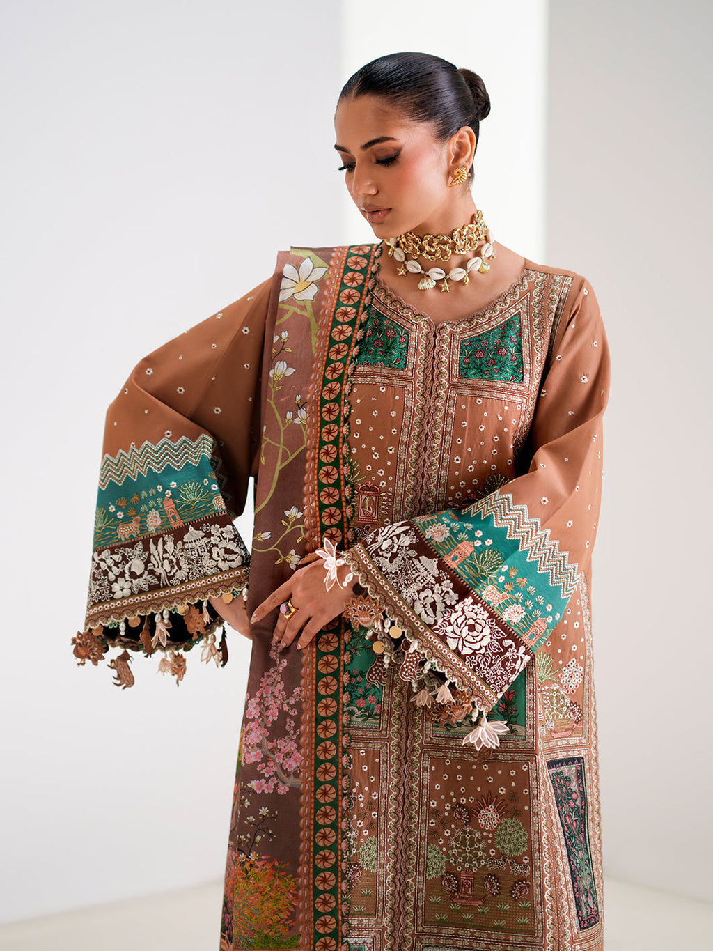 Bin Ilyas Amour Luxury Lawn '26 – 186-B – Unstitched 3 Piece