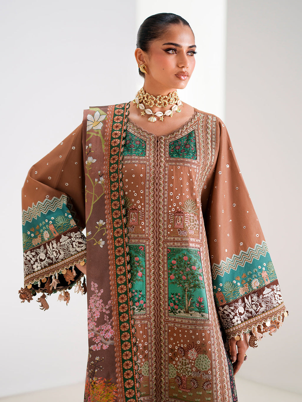 Bin Ilyas Amour Luxury Lawn '26 – 186-B – Unstitched 3 Piece