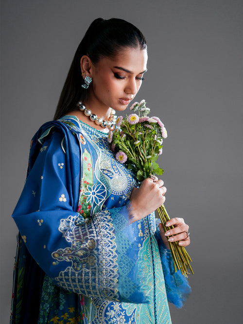 Bin Ilyas Amour Luxury Lawn '26 – 187-A – Unstitched 3 Piece