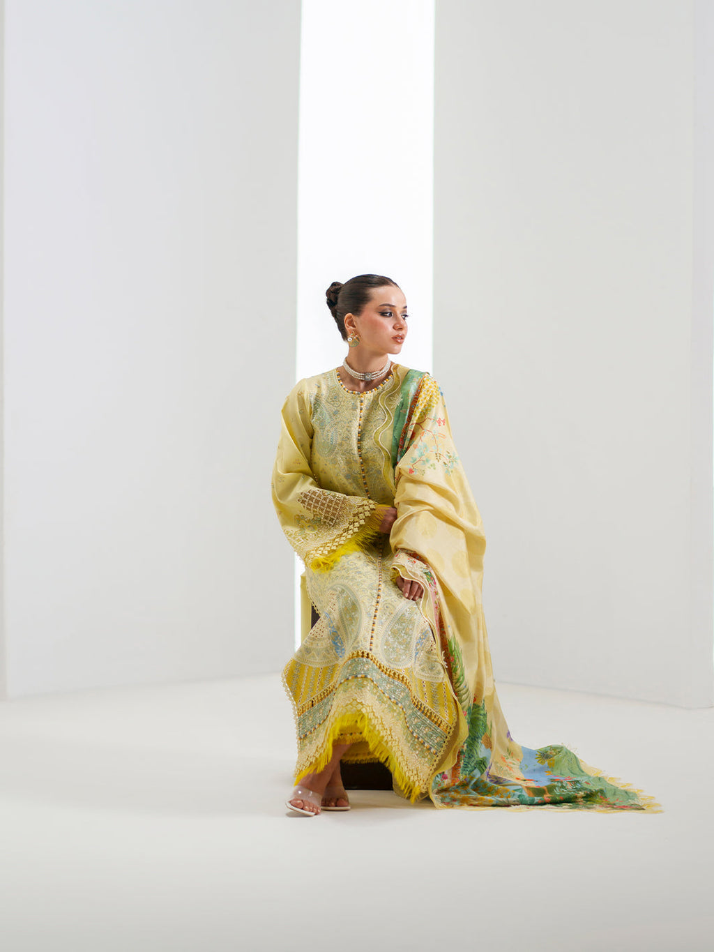 Bin Ilyas Amour Luxury Lawn '26 – 187-B – Unstitched 3 Piece