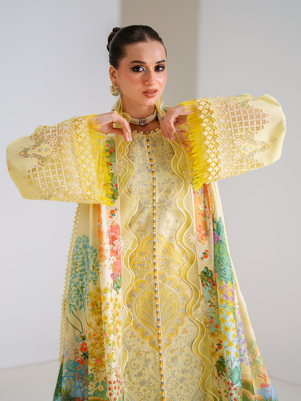 Bin Ilyas Amour Luxury Lawn '26 – 187-B – Unstitched 3 Piece