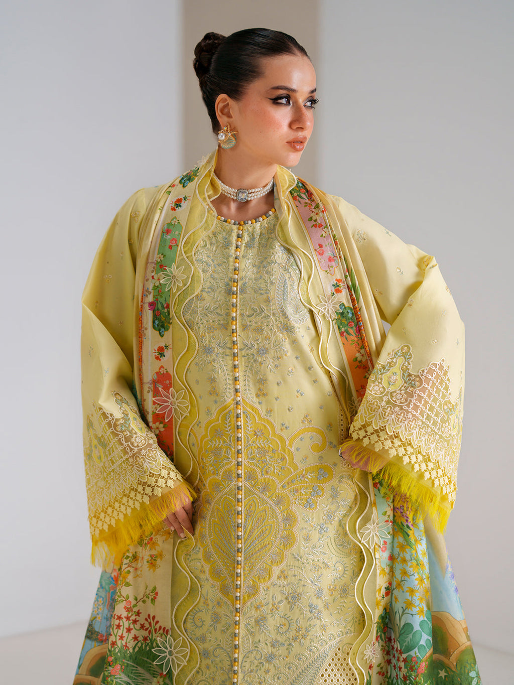 Bin Ilyas Amour Luxury Lawn '26 – 187-B – Unstitched 3 Piece