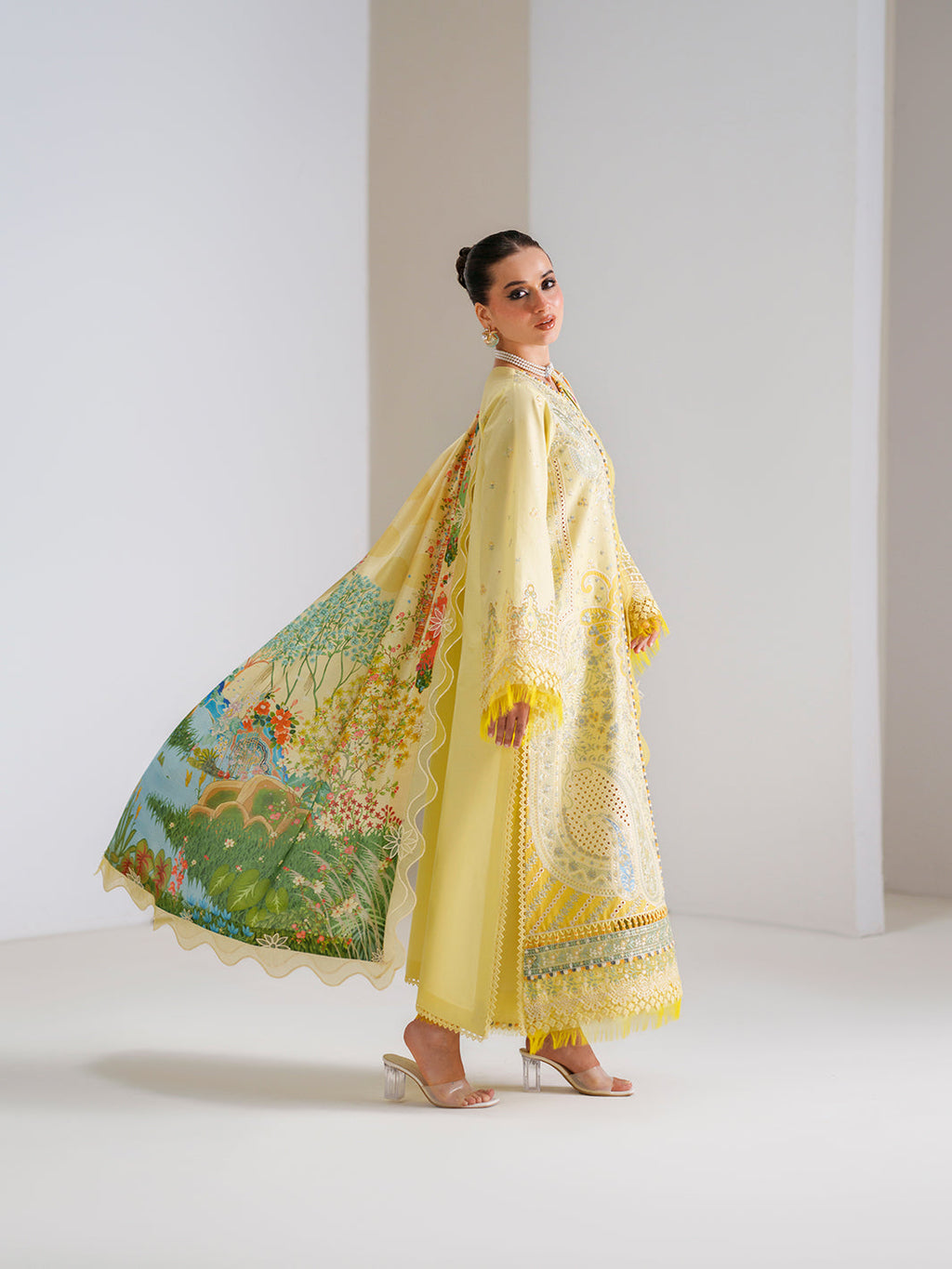Bin Ilyas Amour Luxury Lawn '26 – 187-B – Unstitched 3 Piece
