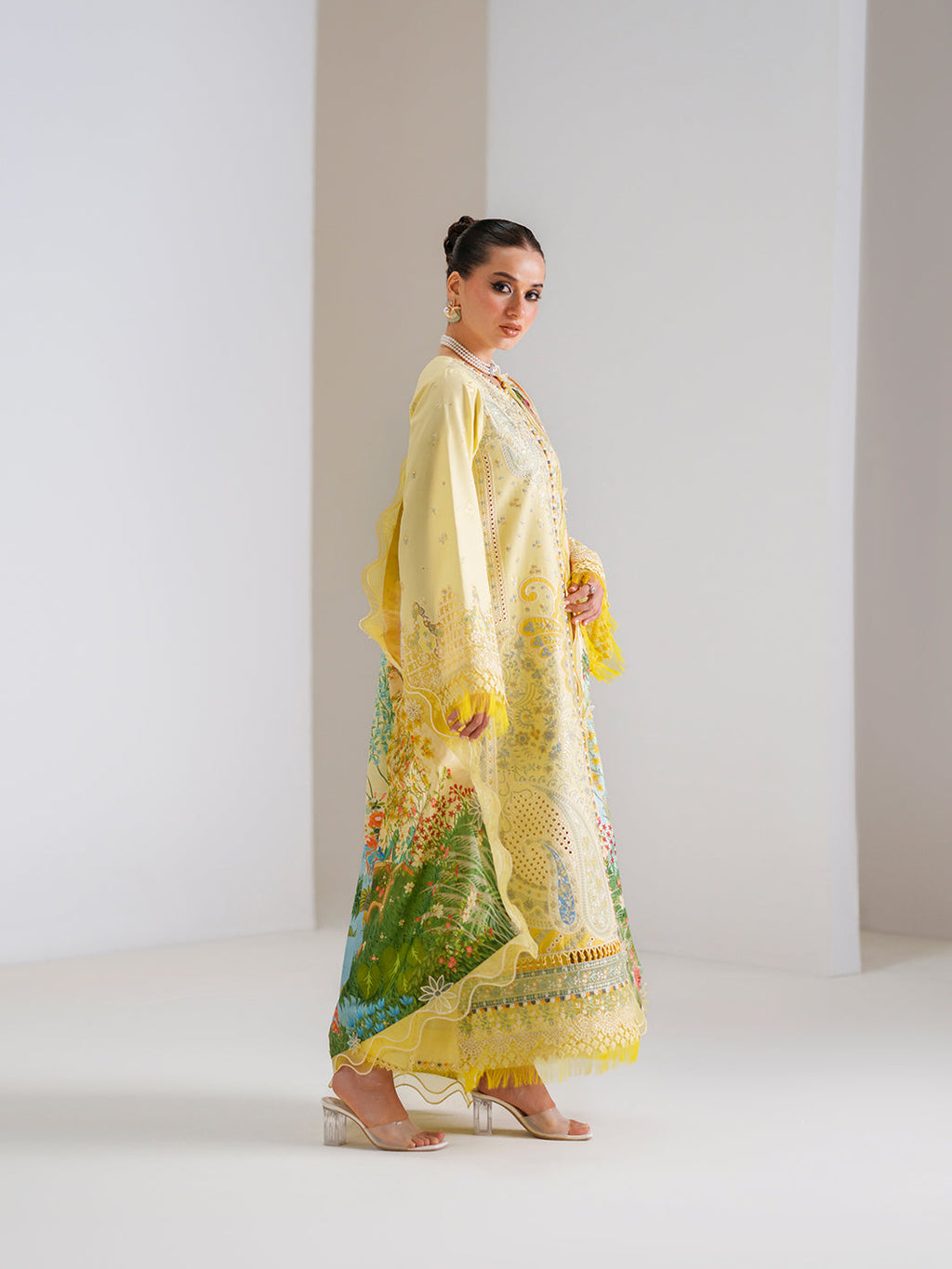 Bin Ilyas Amour Luxury Lawn '26 – 187-B – Unstitched 3 Piece
