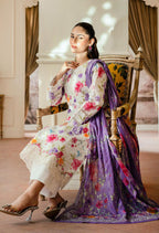 Raha Premium Printkari by Rajbari Vol 02 - Design 05 - Unstitched 3 Piece