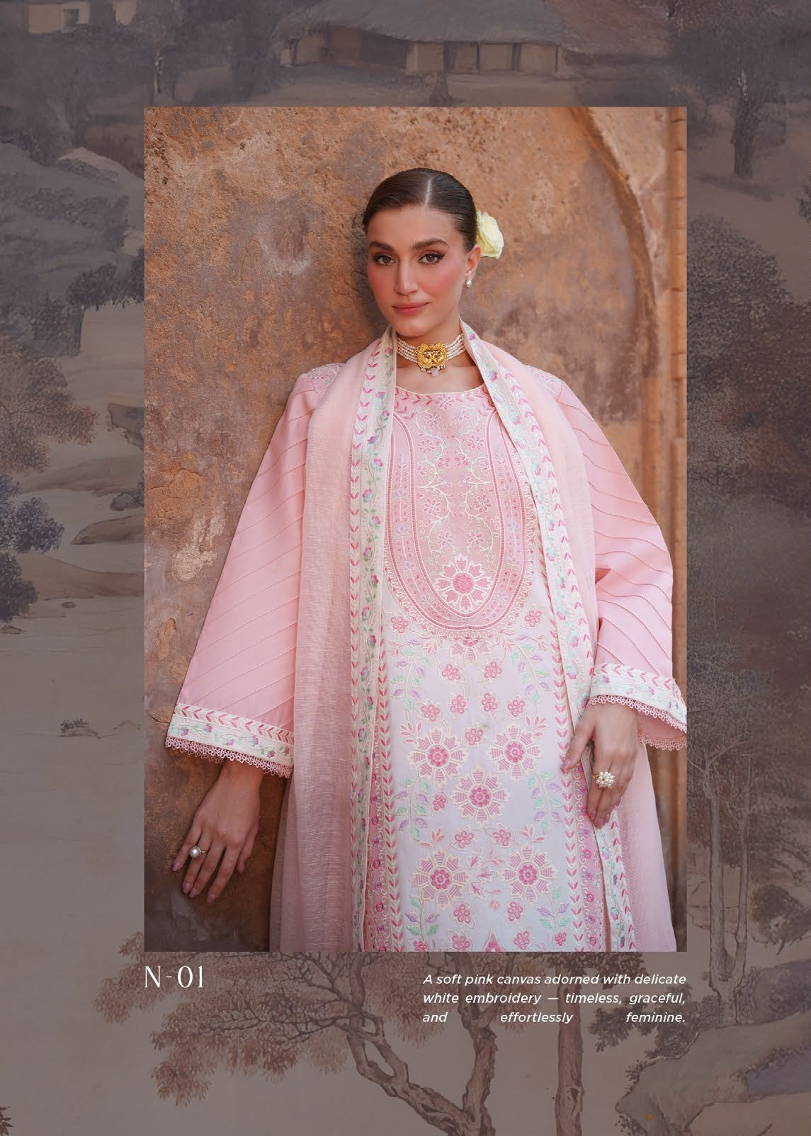 Nilofer Luxury Lawn 26  3 Piece Suit
