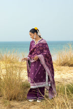 GulAhmed Chunri Printed Lawn 3 Piece Suit