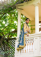GulAhmed Sunlit Flora Embroidered Lawn Suit