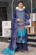 Muzammil Center MN-10 Parishay Monaco 3 Piece Lawn Suit