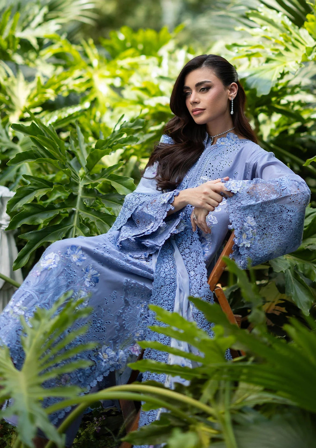 Elaf Luxury Lawn Vol II '26 – Lavender Luxe – Unstitched 3 Piece