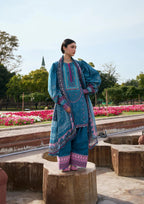 Kahf Aangan Prints Chiffon '26 – Falak Ara – Unstitched 3 Piece