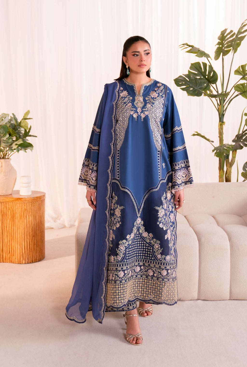 Maryum & Maria unstitched Lawn