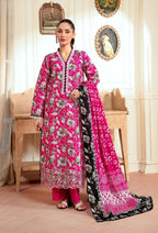 Raha Premium Printkari by Rajbari Vol 02 - Design 04 - Unstitched 3 Piece