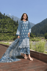 KHAS MIRHA SUMMER LAWN UNSTITCHED 3PC SUIT KCNE-2117