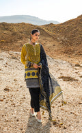 GulAhmed Chunri Printed Lawn 3 Piece Suit
