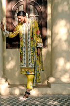 GulAhmed Luxe Petals Embroidered Lawn Suit