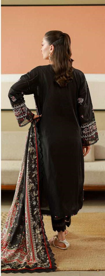 3-piece unstitched Lawn Suit ┃Zellbury