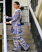 GulAhmed Printed Elegance Embroidered Lawn Suit