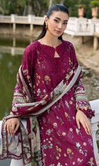 Elaf Premium ESG-2A Nora Unstitched 3 Piece Lawn Suit