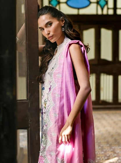 GulAhmed Pastel Charm Embroidered Lawn Suit