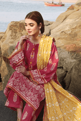 KHAS MIRHA SUMMER LAWN UNSTITCHED 3PC SUIT KLA-2394