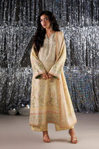 Perle Luxe Silk 26 - Unstitched - Yellow