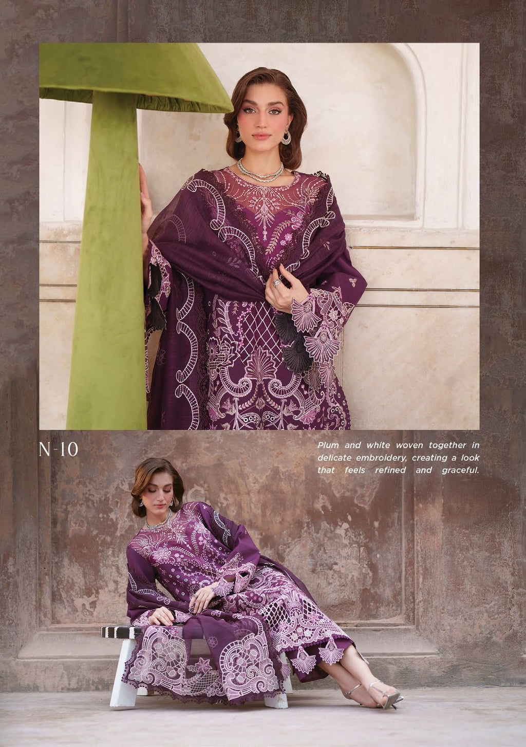 Nilofer Luxury Lawn 26 3 Piece Suit