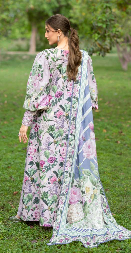 Elaf Bridgerton Elvira Printed Lawn 3 Piece Suit