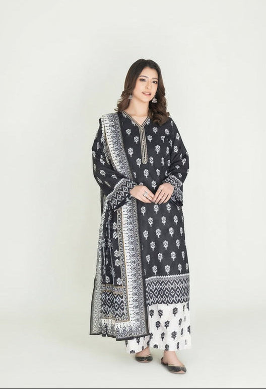 KHAS Amaira PRINTED LAWN SUIT 3 PIECE Stitched