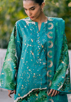 GulAhmed Fresh Aura Embroidered Lawn Suit