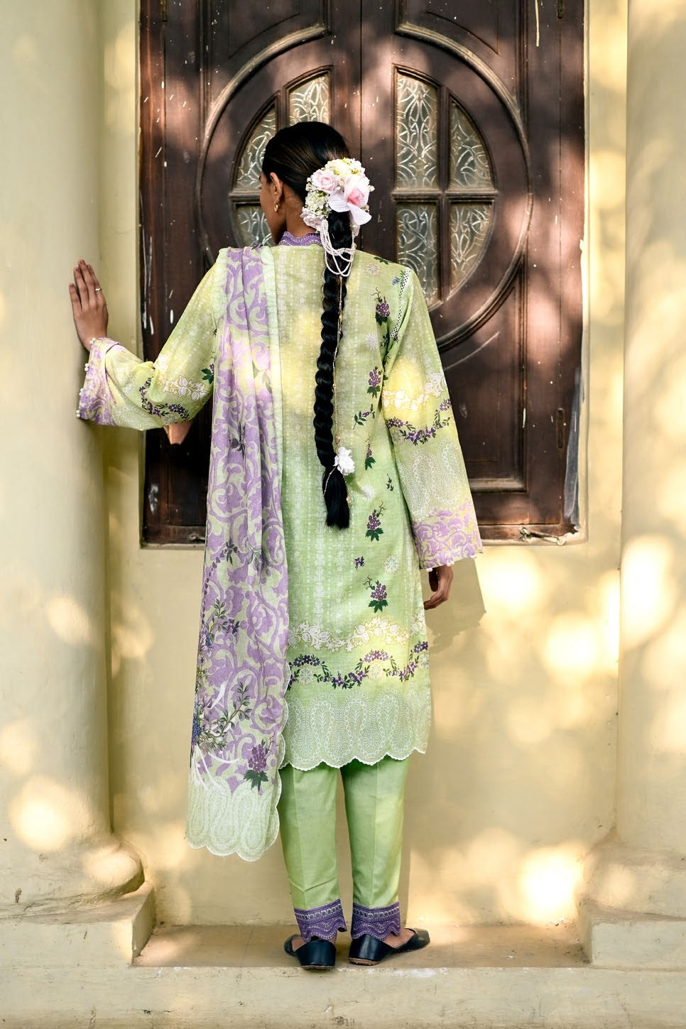 GulAhmed Quiet Bloom Embroidered Lawn Suit