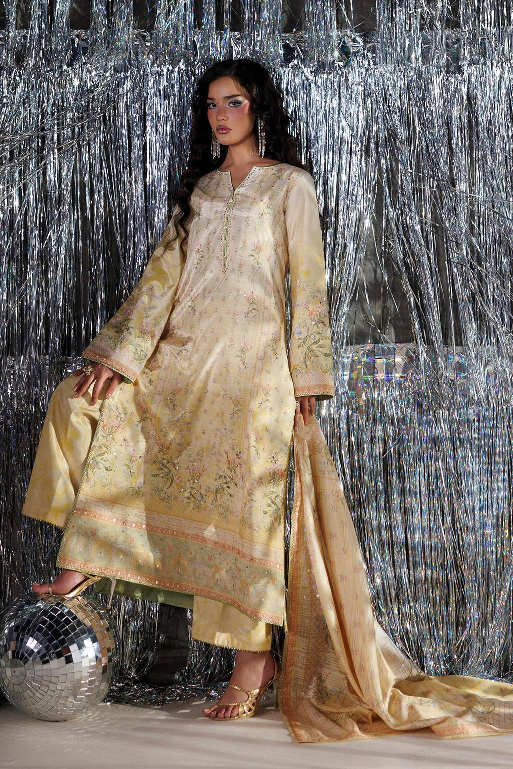 Perle Luxe Silk 26 - S - Yellow