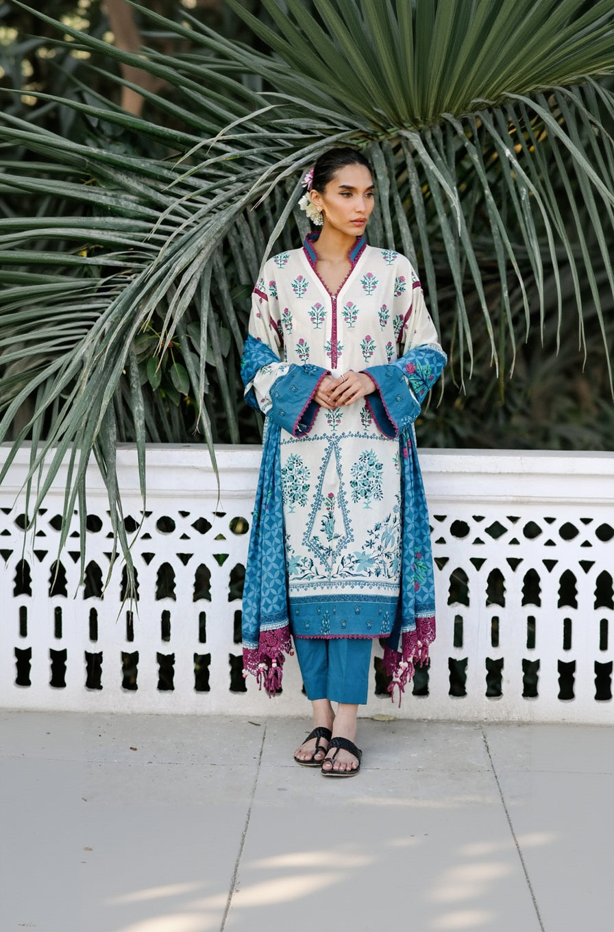 GulAhmed Modern Muse Embroidered Lawn Suit