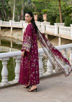 Elaf Premium ESG-2A Nora Unstitched 3 Piece Lawn Suit