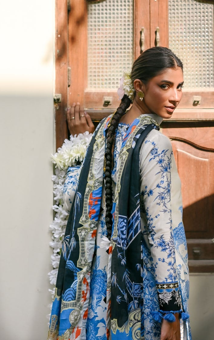 GulAhmed Summer Poise Embroidered Lawn Suit