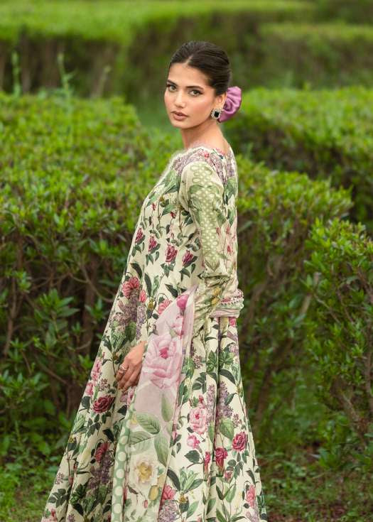 Elaf Bridgerton Petaline Printed Lawn 3 Piece Suit