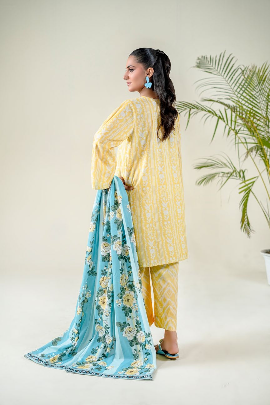 3-piece printed │Noor-e-Subah KHAS Lawn Suit