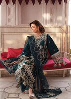 Nilofer Luxury Lawn 26 N-13 3 Piece Suit