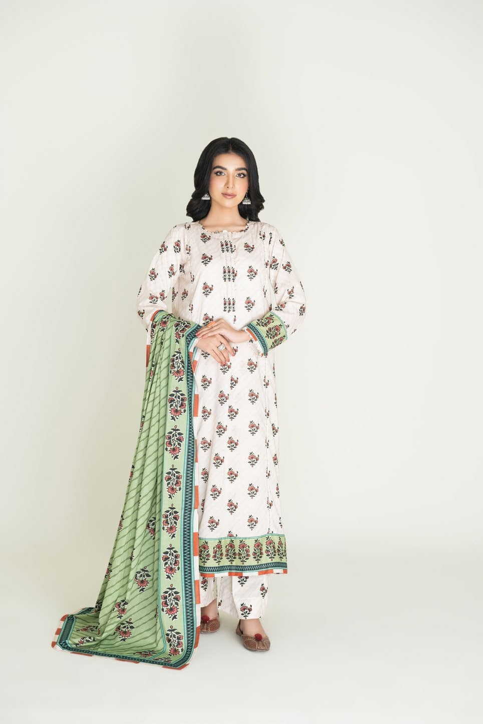 KHAS Amaira PRINTED LAWN SUIT 3 PIECE