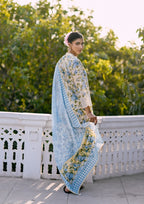 GulAhmed Blossom Thread Embroidered Lawn Suit
