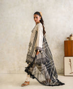 3-piece suit Fancy Embroidered│GulAhmed Lawn│Freesia