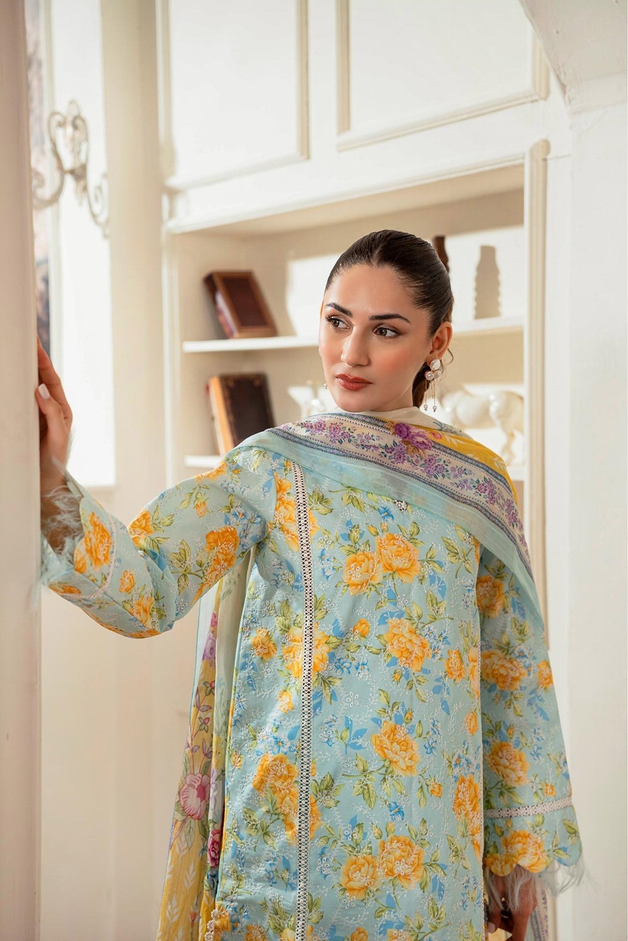 Raha Premium Printkari by Rajbari Vol 02 - Design 01 - Unstitched 3 Piece