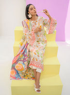 GulAhmed Bloom Instinct Printed Lawn Suit