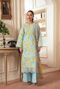 Raha Premium Printkari by Rajbari Vol 02 - Design 01 - Unstitched 3 Piece