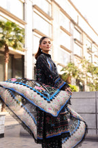 NAQSH Cocktail Summer '26 Smoked Shadow Unstitched 3 Piece Suit image 4