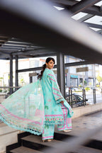 NAQSH Cocktail Summer '26 Aqua Veil Unstitched 3 Piece Suit image 7