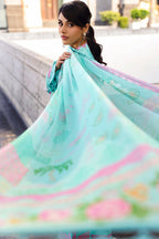 NAQSH Cocktail Summer '26 Aqua Veil Unstitched 3 Piece Suit image 6