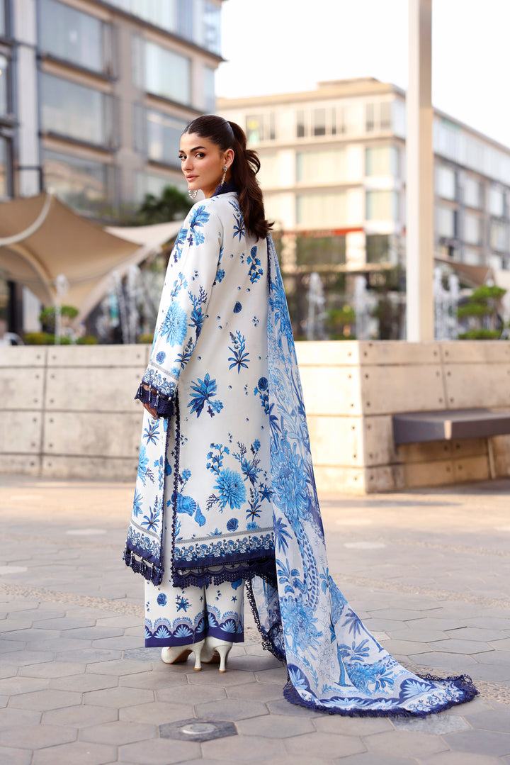 NAQSH Cocktail Summer '26 Coastal Calm Unstitched 3 Piece Suit image 6