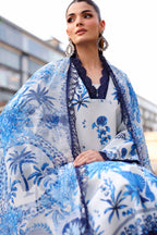 NAQSH Cocktail Summer '26 Coastal Calm Unstitched 3 Piece Suit image 5